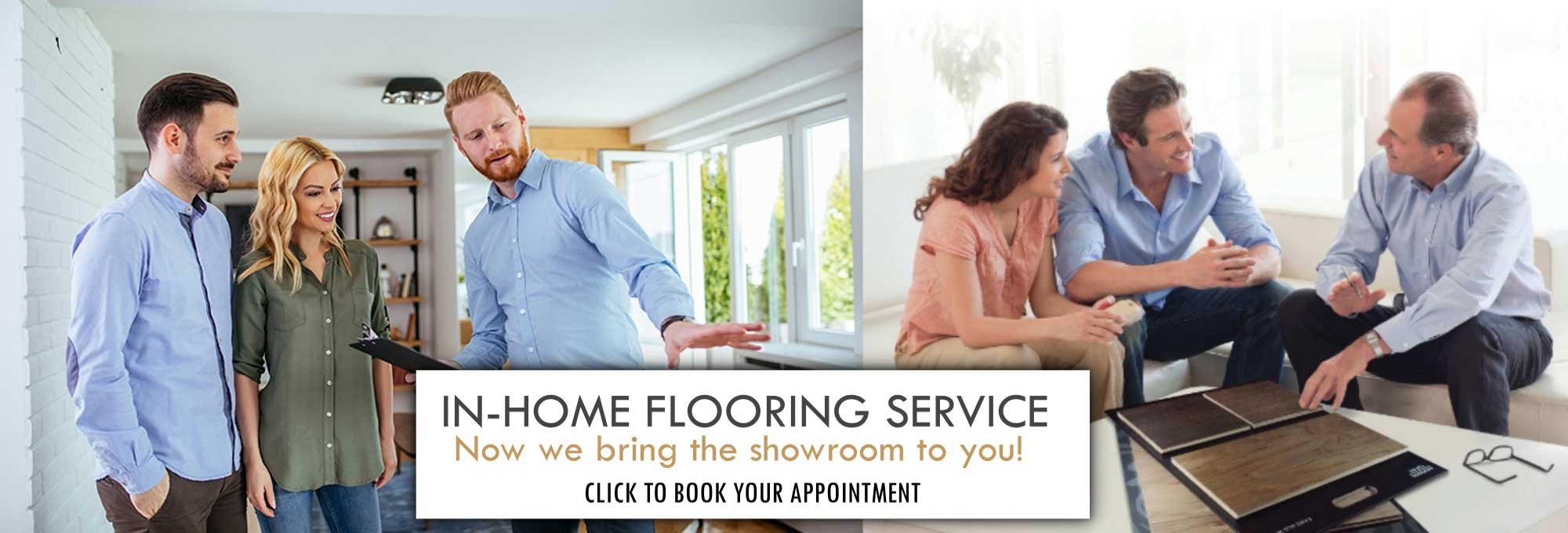 Book an appointment with a flooring expert